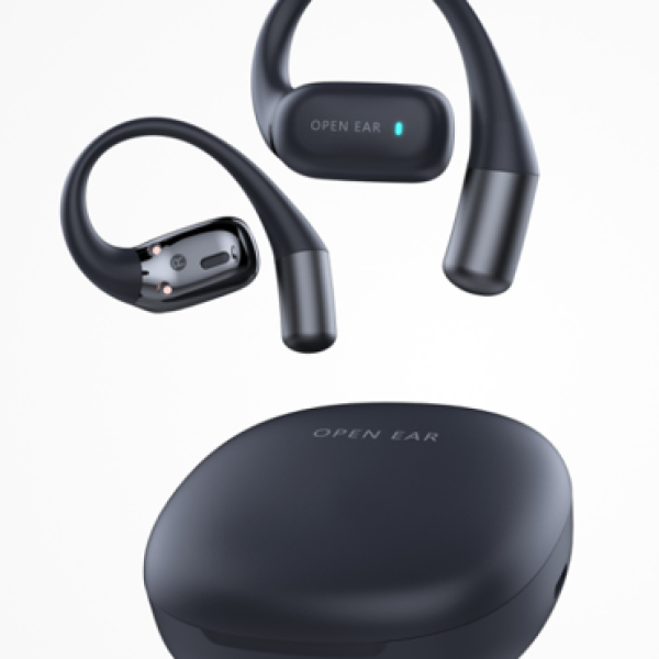 6ZS,Headphones, Bluetooth 5.3 Earphones Stereo Sound, Wireless Headphones, Type-C Charging, HD Clear Calls, Touch Control, IPX5 Waterproof Open Ear Earbuds,Black Visit the Monster Store
